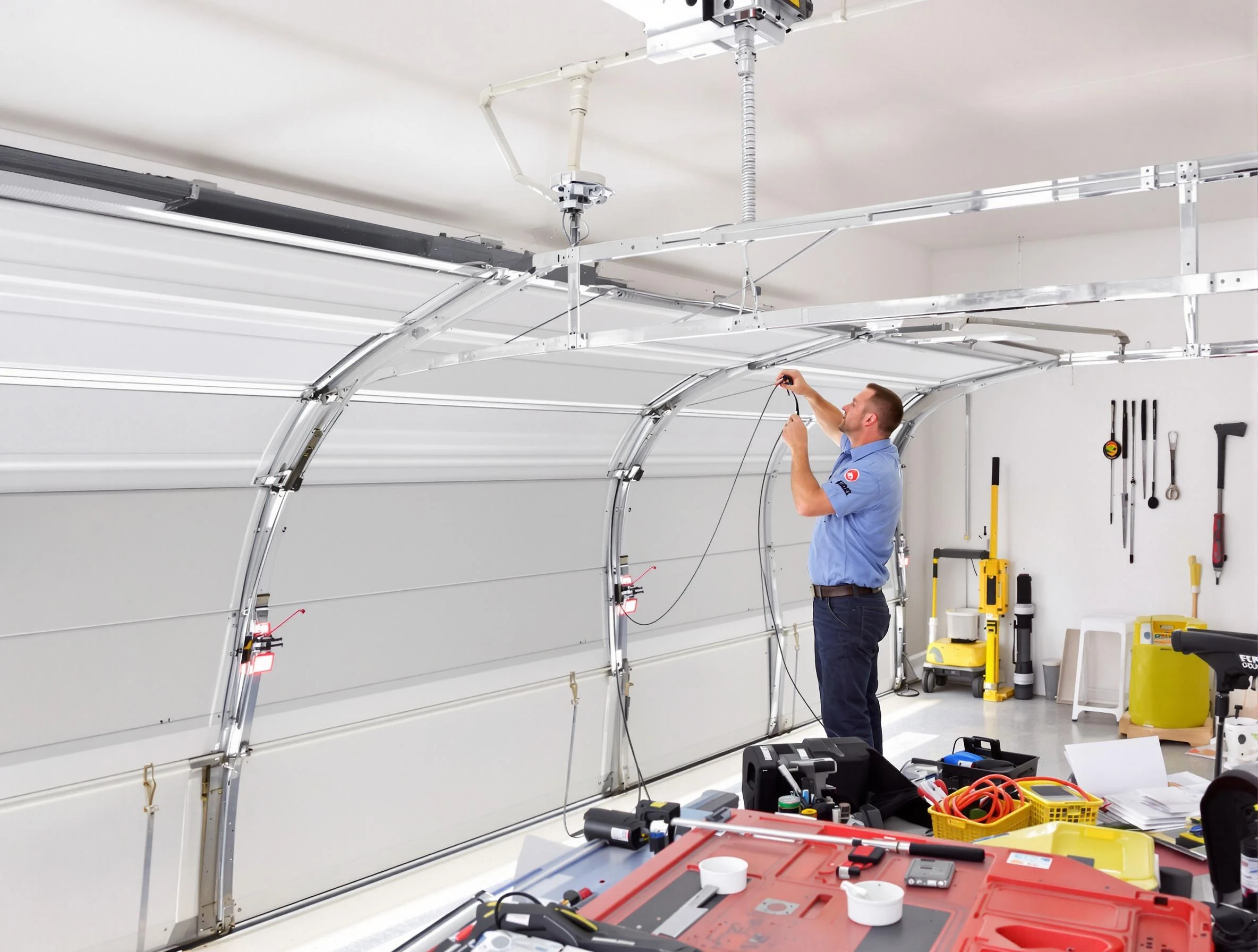 Garage door cable repair service by Chandler Garage Door Repair in Chandler