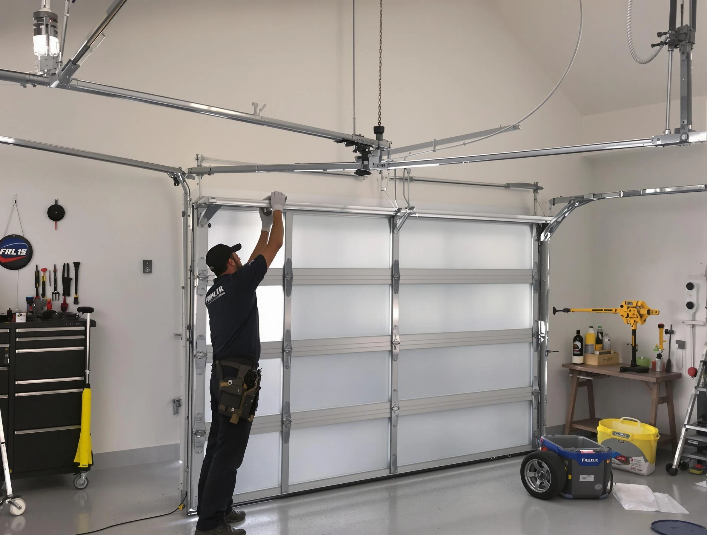 Chandler Garage Door Repair certified team performing precision garage door installation in Chandler