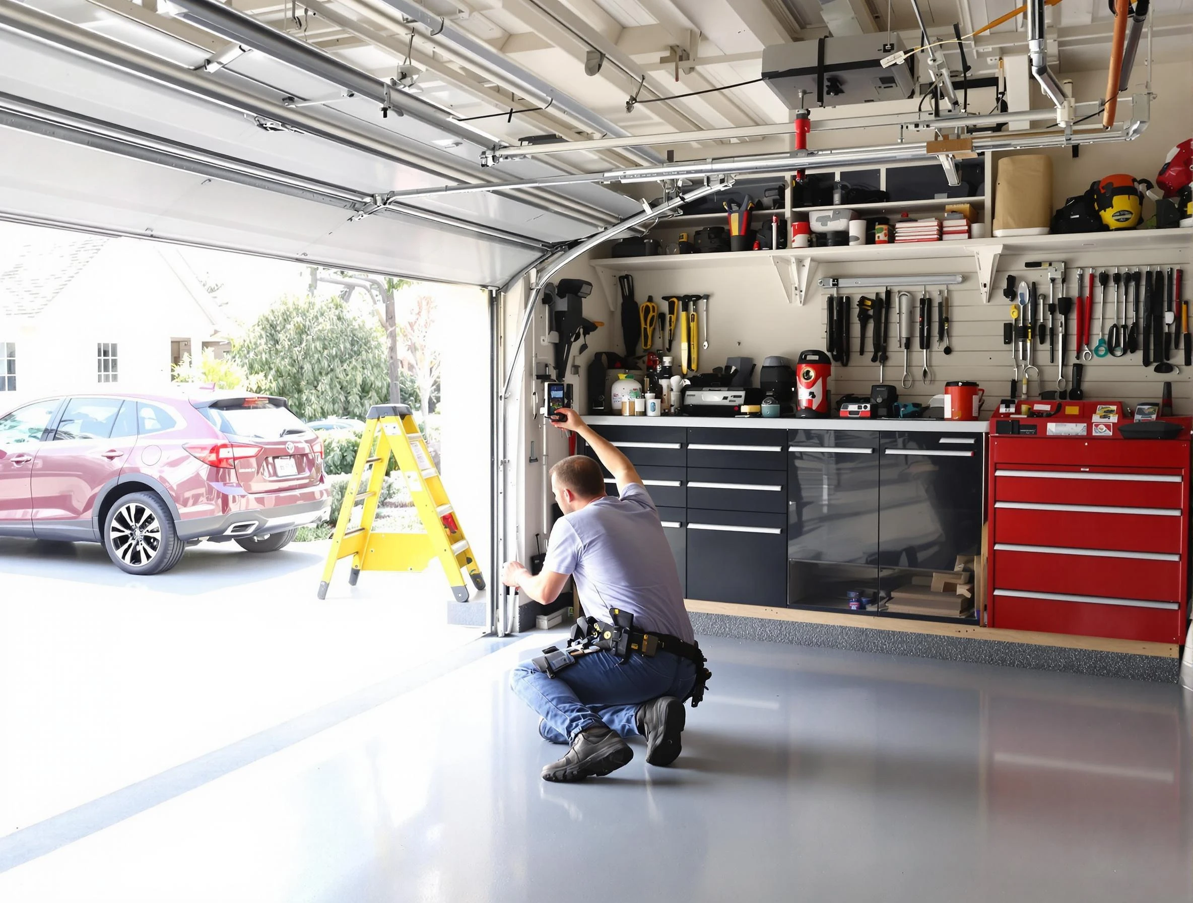 Local garage door repair service by Chandler Garage Door Repair in Chandler